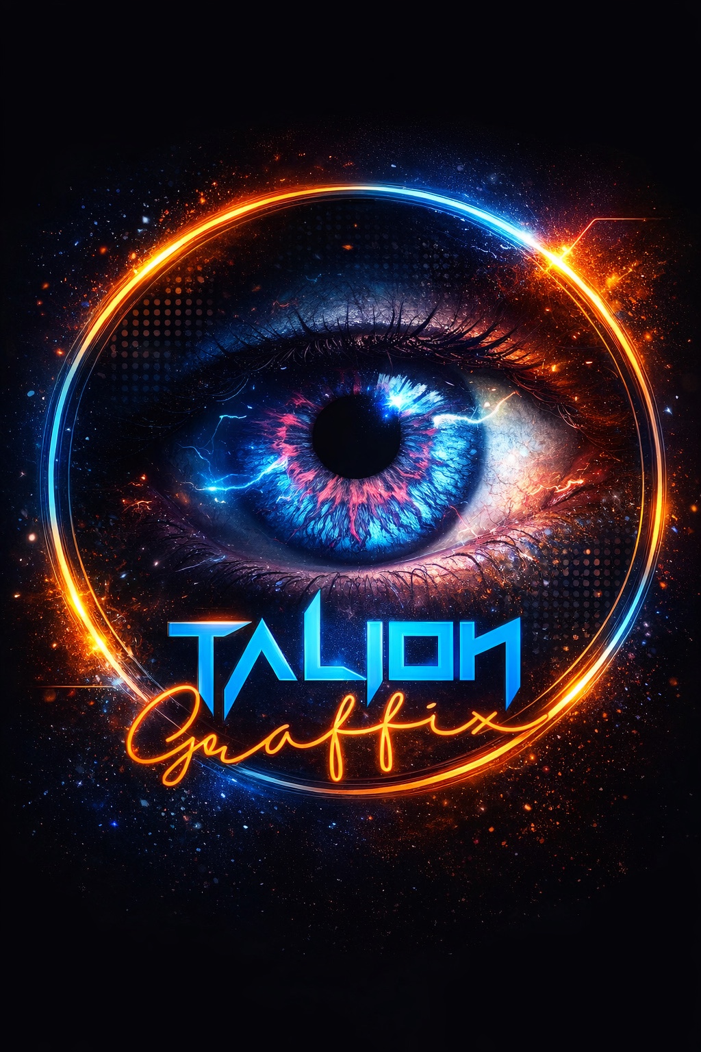 Talion Graffix eye artwork